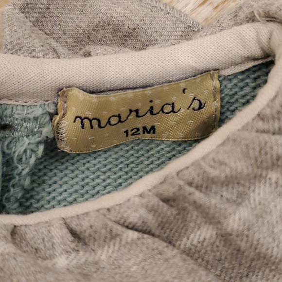 Maria's Two Piece Baby Set 12m - Picture 3 of 5